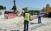  Preparing the equipment for borehole logging in Doha