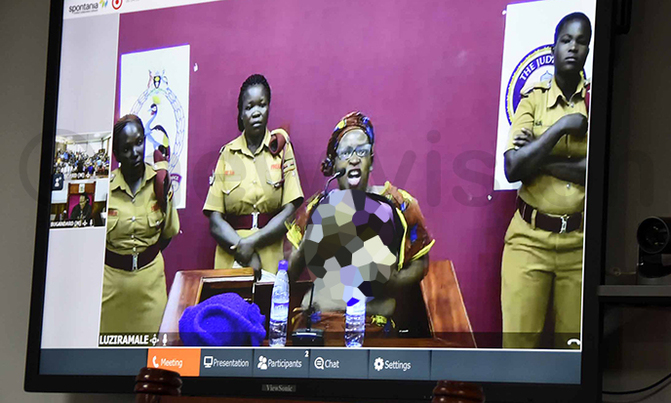 Nyanzi gets 18 months, undresses in court Nyanzi gets 18 months, undresses in court