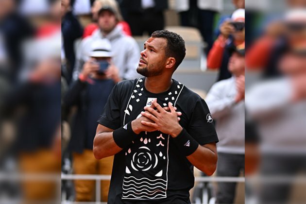 French Open: Jo-Wilfried Tsonga bids tearful farewell to tennis after first round defeat against Ruud