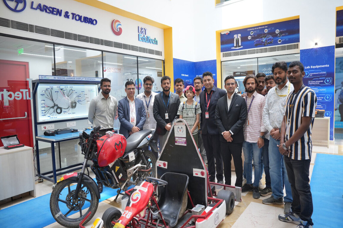 India's First Advanced Electric Vehicle Centre of Excellence by L&T EduTech Established at Galgotias University with Live EV Systems