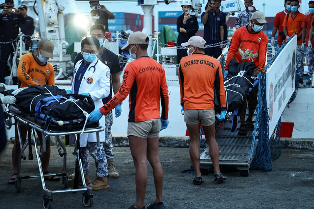 Fifteen dead, scores missing as passenger ferry capsizes off southern Philippines