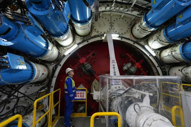 EconomyInFocus | A 16.18-km undersea high-speed railway tunnel under construction in E China's Zhejiang