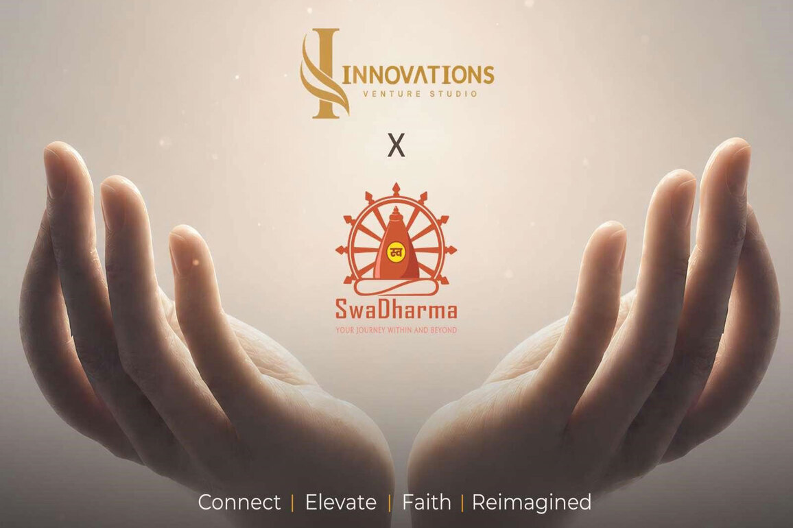 India's faith economy goes digital: Innovations venture studio to co-build 'Dharma Stack' with SwaDharma (Formerly 3ioNetra)