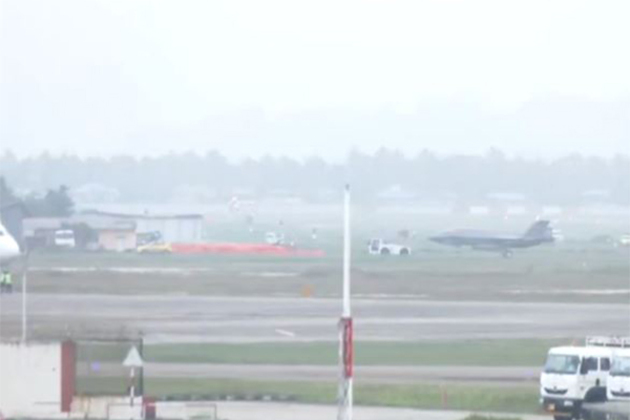 F35B fighter jet prepares to leave Kerala after being grounded for 5 weeks