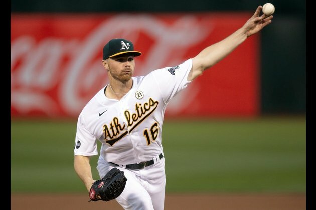 Athletics place LHP Sean Newcomb (knee) on injured list