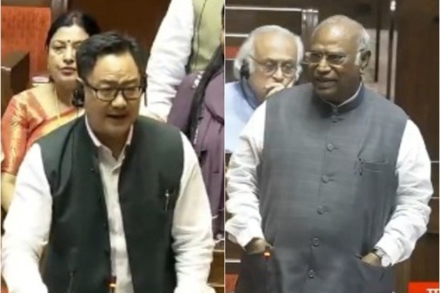 BJP demans Congress' explanation on DK Shivakumar's remarks on 'Constitution', Kharge says "Nobody can change Constitution"