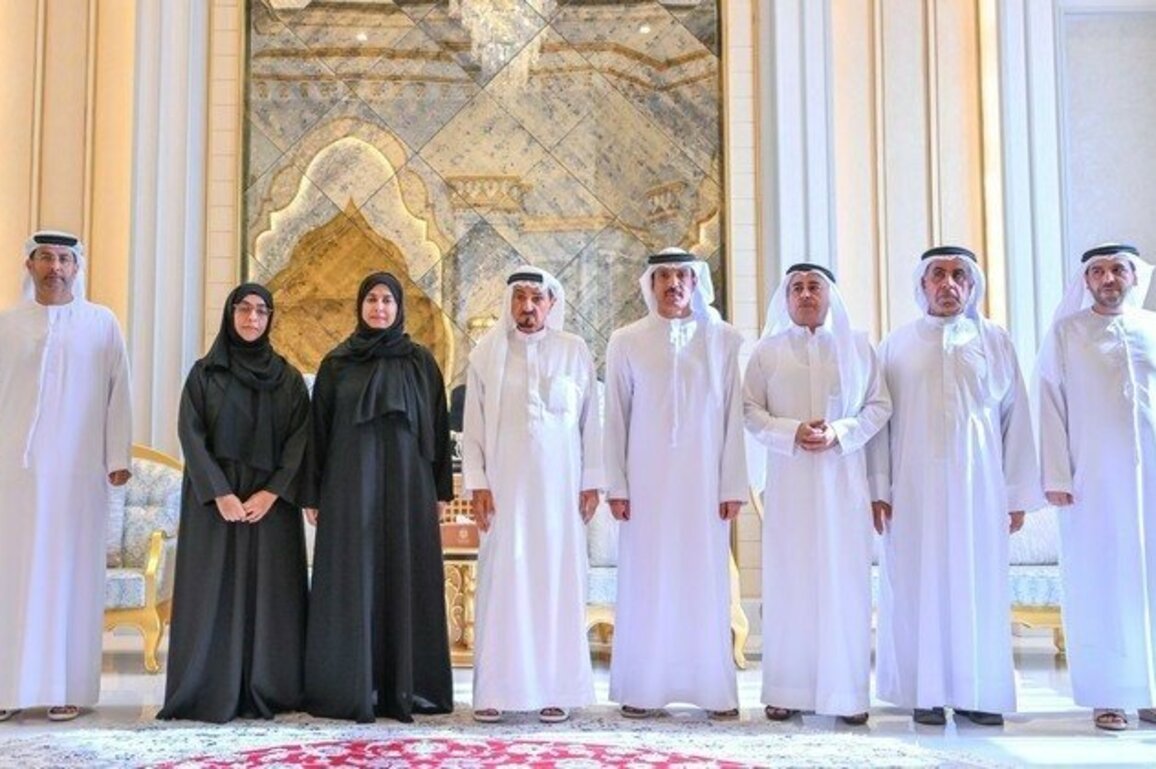 Ajman Ruler receives Board of Trustees of International Charity Organisation
