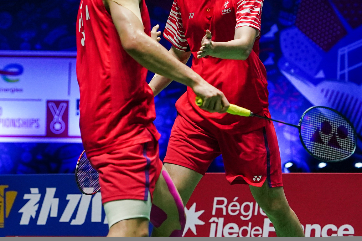 (SP)FRANCE-PARIS-BADMINTON-WORLD CHAMPIONSHIPS-MEN'S DOUBLES-QUARTERFINALS