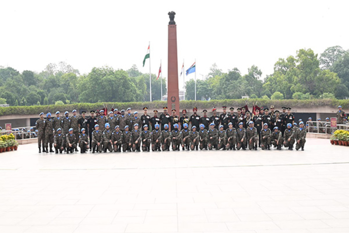 Indian Army pays tribute on 77th United Nations Peacekeepers Day