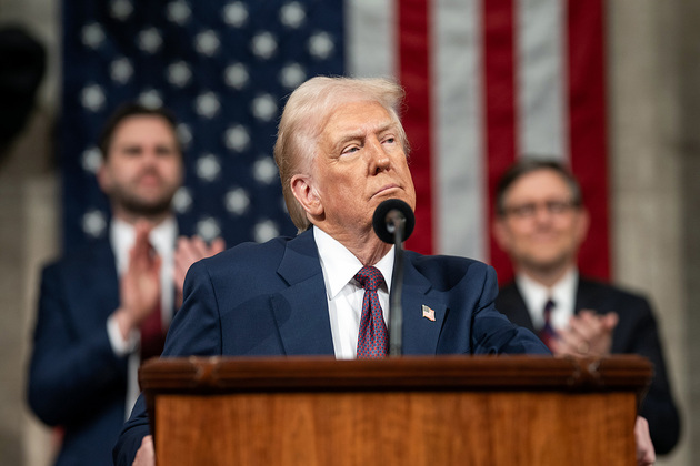 "When I get out of office in 8-9 years from now...": Trump jokes about two more terms in White House