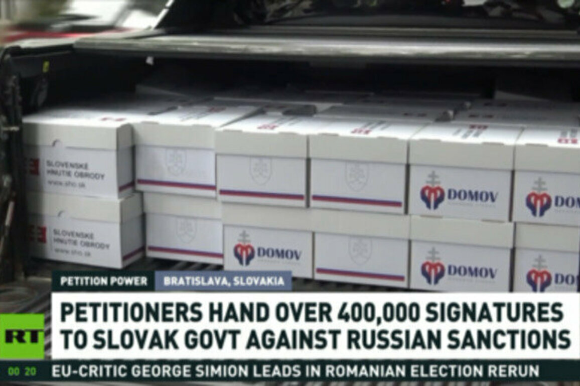 400,000 signatures gathered in EU nation to have Russia sanctions lifted (VIDEO)
