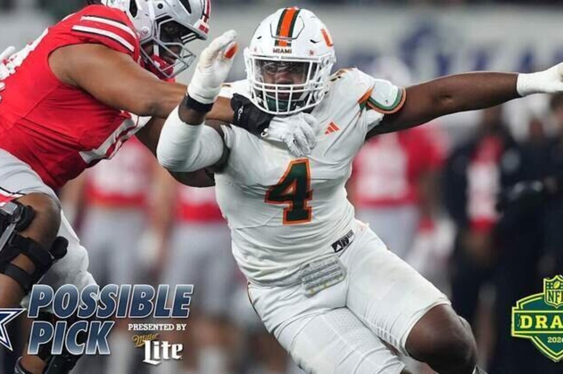 Possible Pick: Rueben Bain Jr. can bring havoc to Cowboys' pass rush