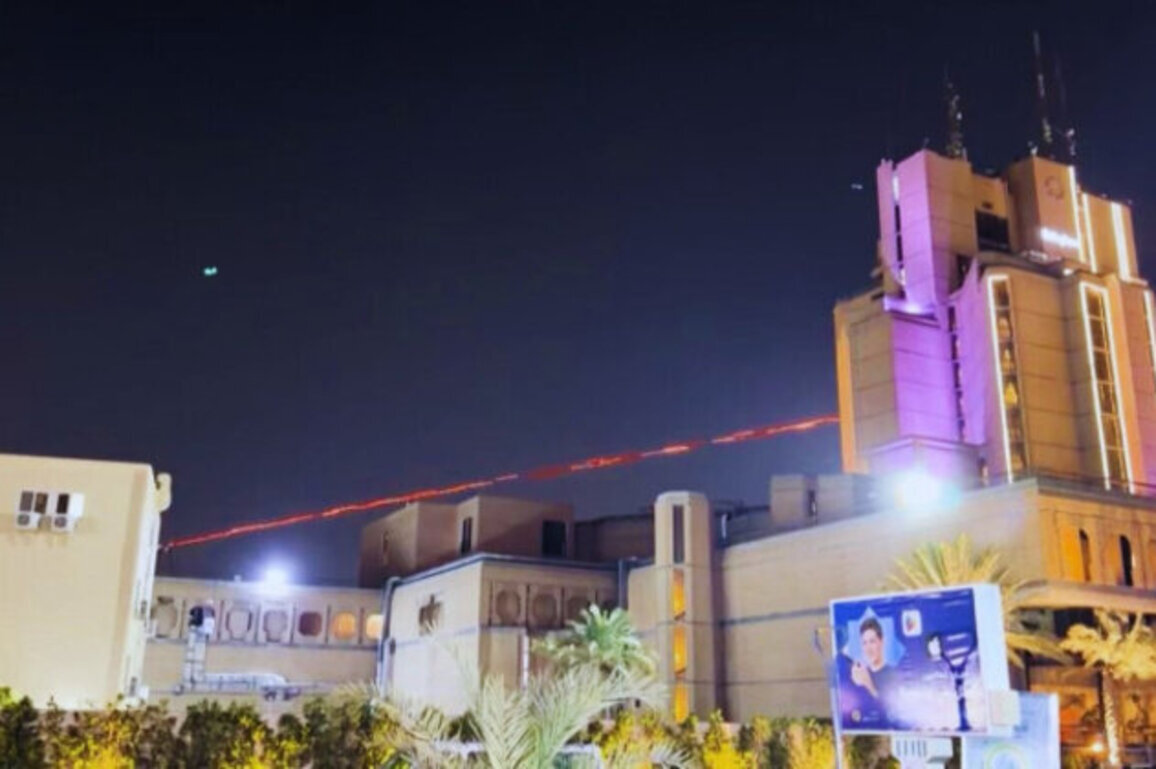 Explosions Rock Baghdads Green Zone as Drones Target US Embassy Area 