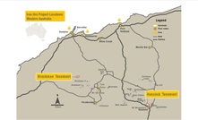  The location of Alien Metals’ Hancock iron ore project, Western Australia