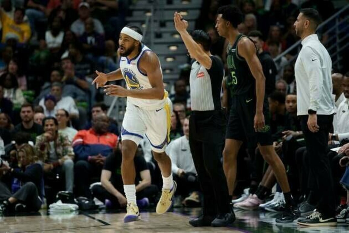Moses Moody splashes 7 first-quarter threes as Warriors thrash Pelicans