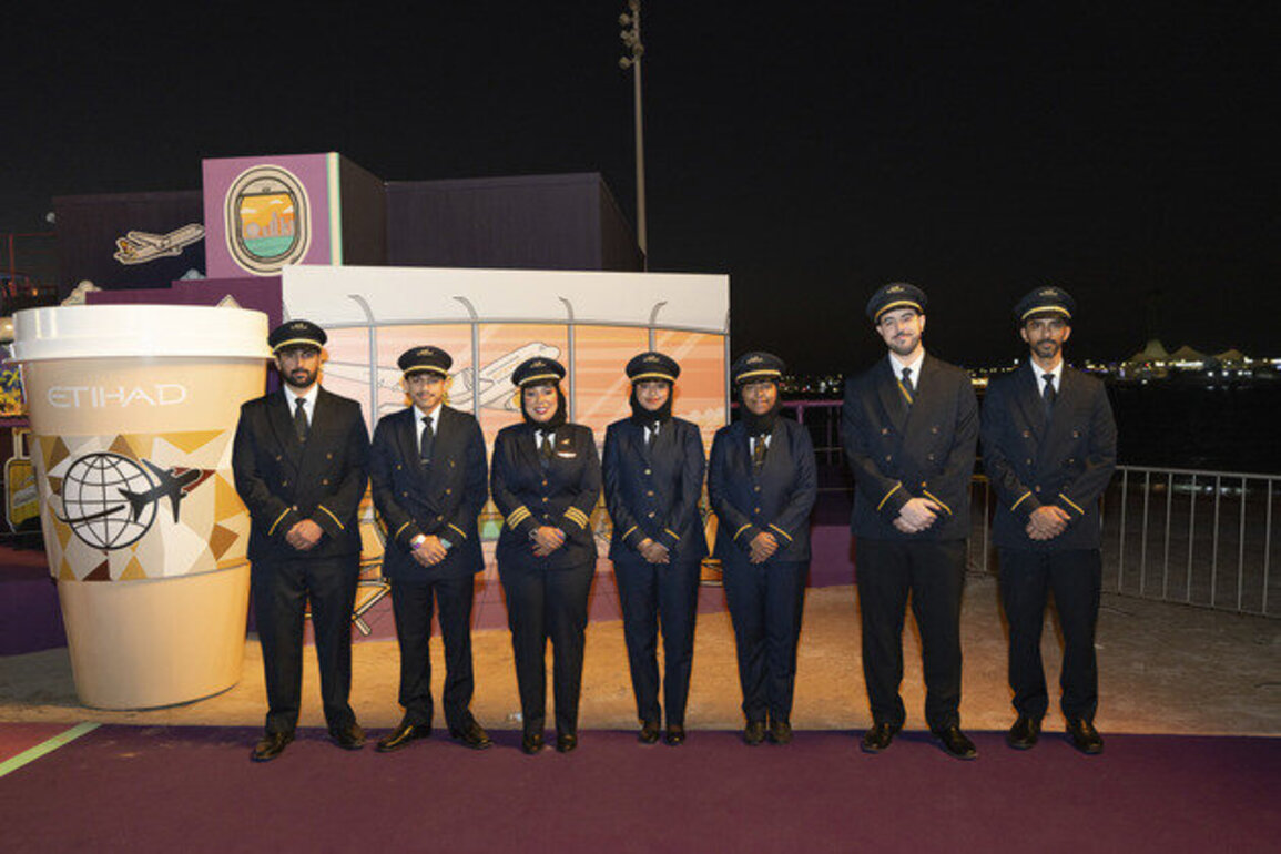 Etihad Airways participates in Mother of the Nation Festival