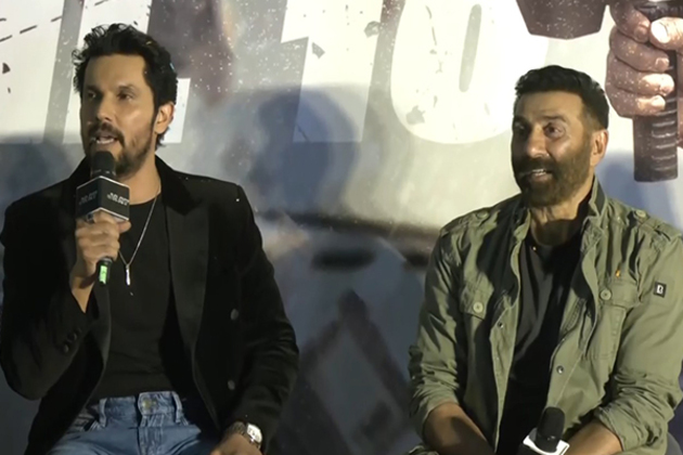 Sunny Deol, Randeep Hooda attend trailer launch event in Jaipur
