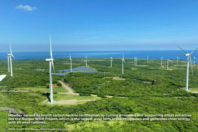Mowilex, Indonesia's first carbon neutral manufacturer, receives its fourth consecutive carbon neutral certification from Climate Impact Partners
