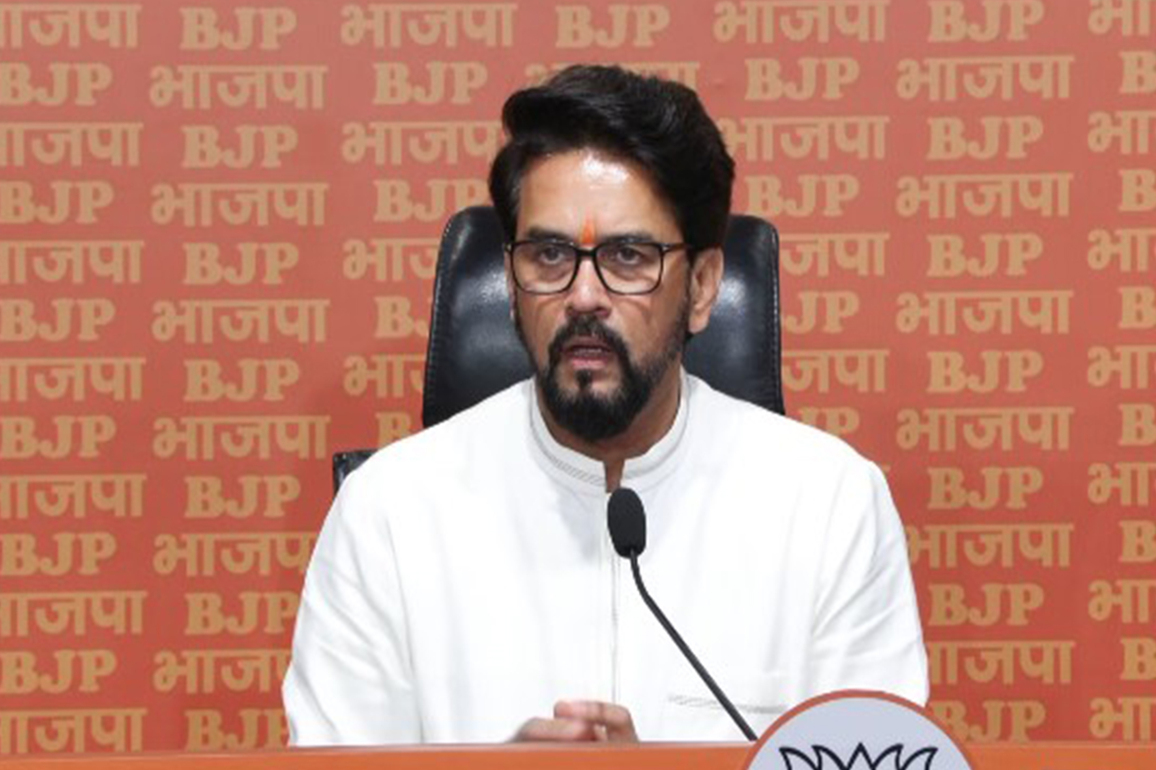 "Congress has made politics of allegation their ornament": Anurag Thakur attacks Rahul Gandhi over vote chori charge