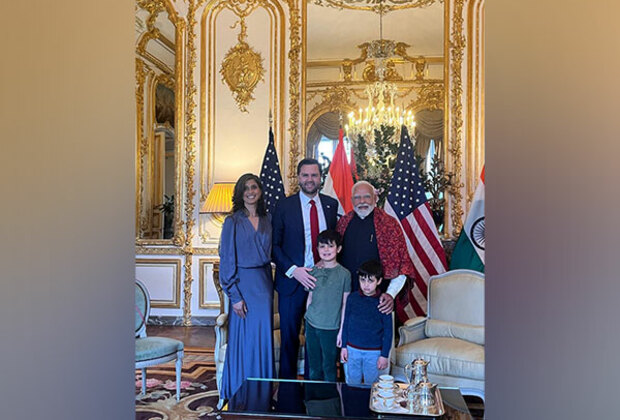 PM Modi "delighted" to join US Vice President JD Vance in celebrating his son's birthday in Paris