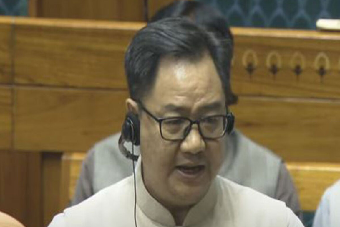 "More chaos you create, more public will reject you": Kiren Rijiju slams Oppn over ruckus in both Houses