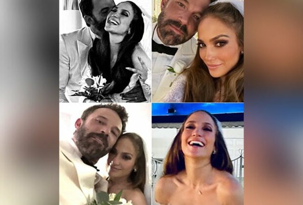 "JLO and Ben Affleck shed tears during wedding vows," says Chapel employee