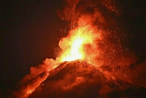 Residents evacuated as Guatemalan volcano spews lava, rocks 