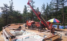 Southern Gold drilling in South Korea
