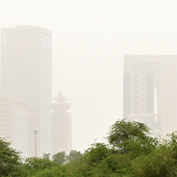 KUWAIT-KUWAIT CITY-DUSTY WEATHER