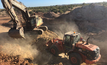 Mining phosphate rock at Ardmore for first paid customer trials.