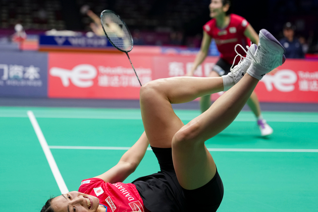 (SP)CHINA-XIAMEN-BADMINTON-SUDIRMAN CUP-JAPAN VS AUSTRALIA (CN)