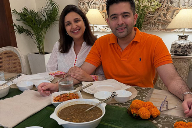 Parineeti Chopra, Raghav Chadha celebrate Independence Day with "family love"