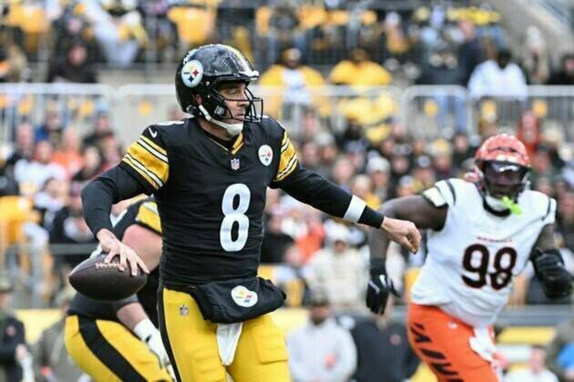 Steelers QB Aaron Rodgers (wrist) out against Bears; Mason Rudolph to start