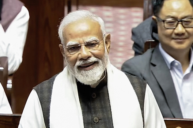 "They are moving with mantra of 'Modi teri kabr khudegi', is such hatred harboured in public life...": PM Modi targets Congress