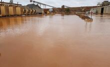 Westgold Resources' Bluebird Mill under water.