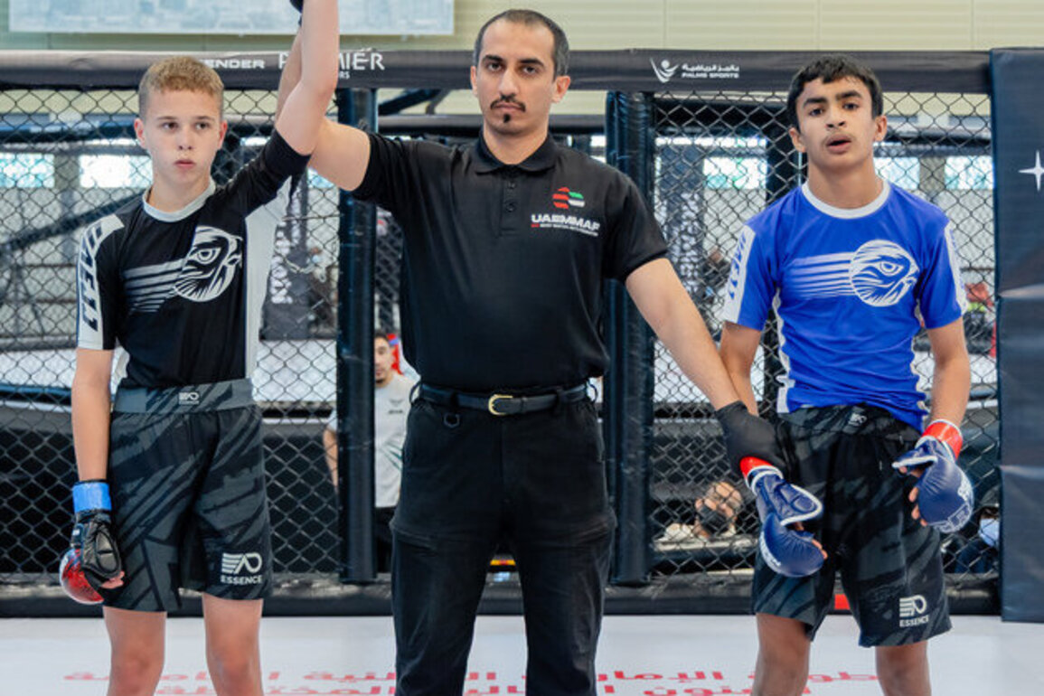 Young athletes impress on opening day of UAE National MMA Championship 5 in Al Ain