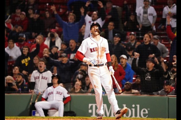 Trevor Story socks three homers as Red Sox rout Mariners