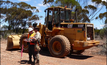 Site preparations underway at the Coolgardie gold project.