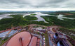 Barragem de rejeitos do projeto Minas-Rio, da Anglo American