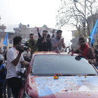 Balen Shah, former rapper and mayor, vying for PM, launches campaign in Kathmandu as election draws close