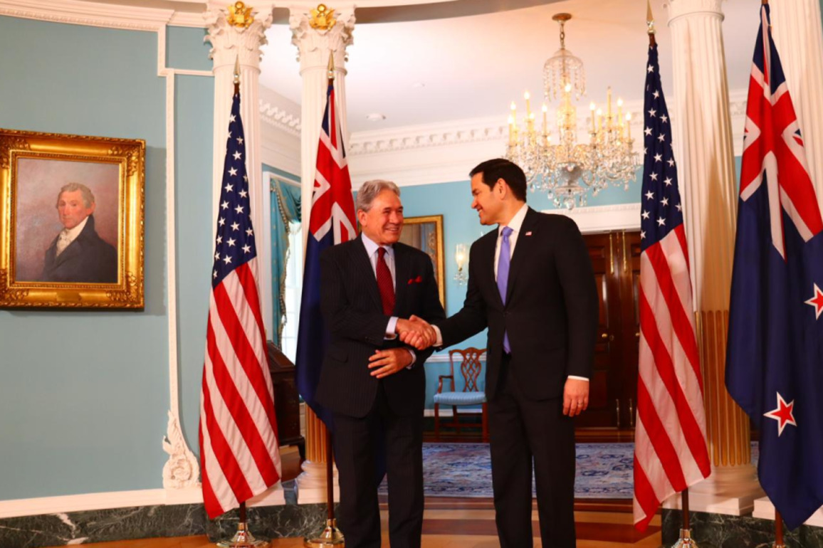 In Delhi and D.C., Christopher Luxon and Winston Peters in their elements