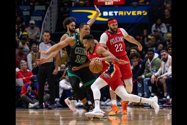 Boston knocks off New Orleans, runs win streak to nine