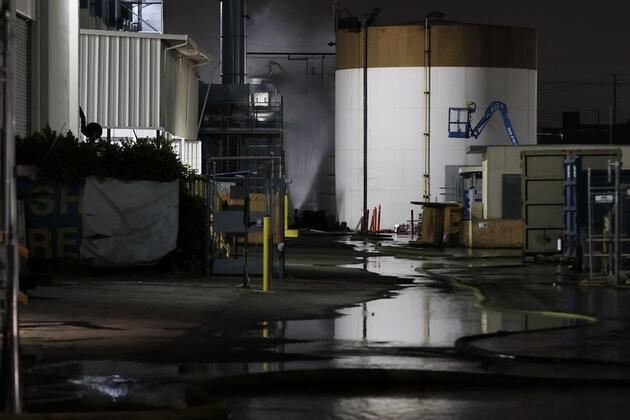 Roundup: Potential crack found in Southern California chemical tank as authorities race to prevent explosion