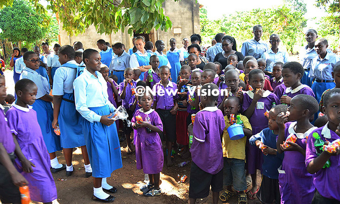 Rubaga Girls take Easter joy to Kamuli school Rubaga Girls take Easter joy to Kamuli school