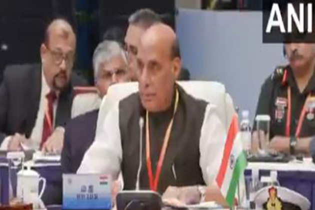 Defence Minister Rajnath Singh highlights terrorism's threat to world at SCO meeting in China