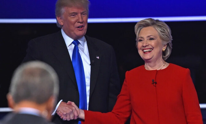 Clinton edges ahead of Trump in post-debate poll bump Clinton edges ahead of Trump in post-debate poll bump