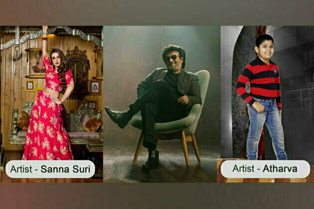 Two incredibly talented artists Sanna Suri and child artist Atharva Unnikrishnan Vadakath bagged parallel roles in Rajnikanth starrer-Jailer