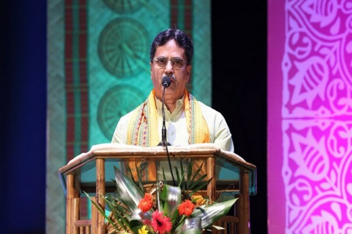 Tripura CM Manik Saha attends Vaishakhi Buddha Purnima celebration at Venuban Vihar