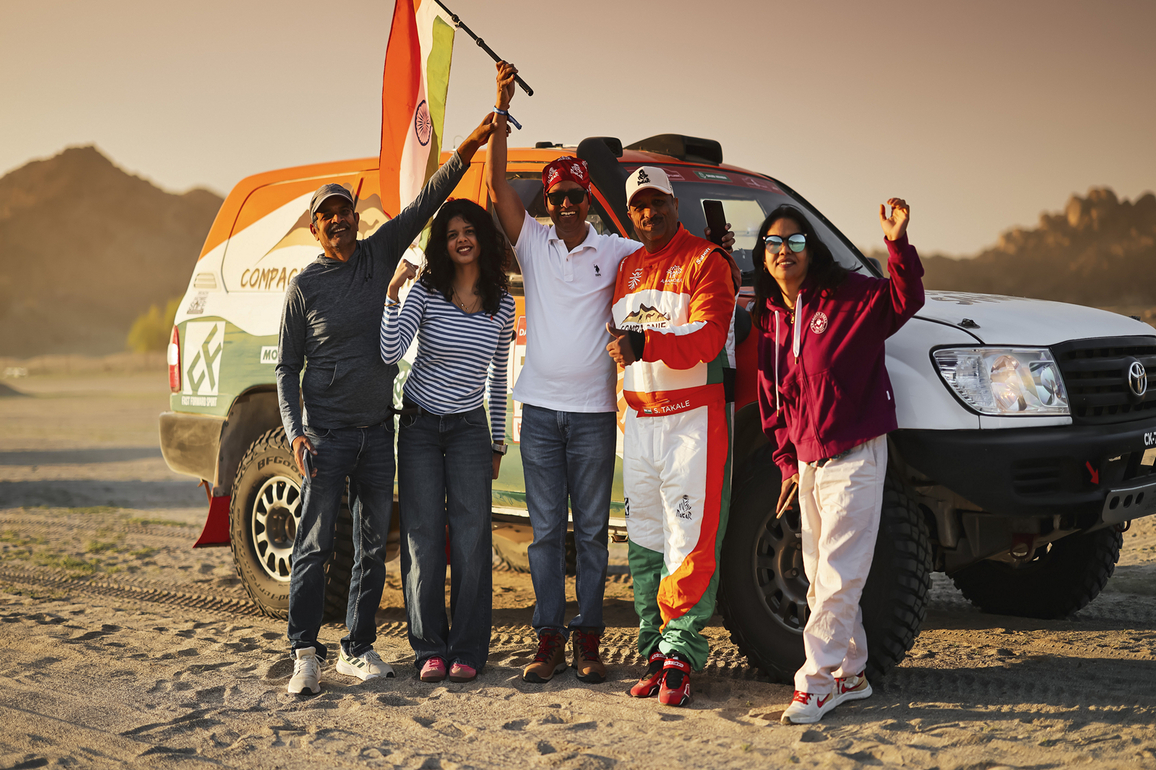 Sanjay Takale wins H3 class at Dakar Rally 2026 Prologue