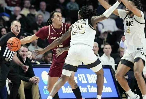 Florida State rallies from 16 down to clip Wake Forest